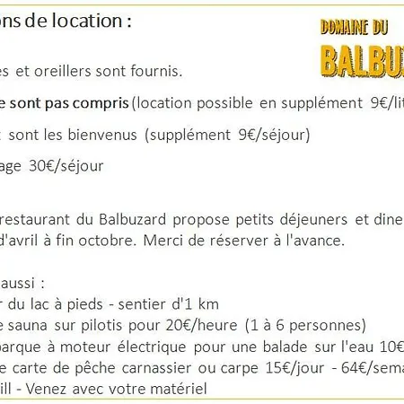 Domaine Du Balbuzard *